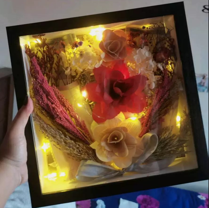 Shadowbox Frame + LED lights
