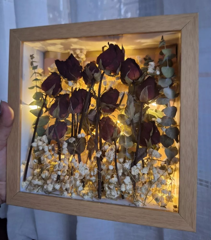 Shadowbox Frame + LED lights