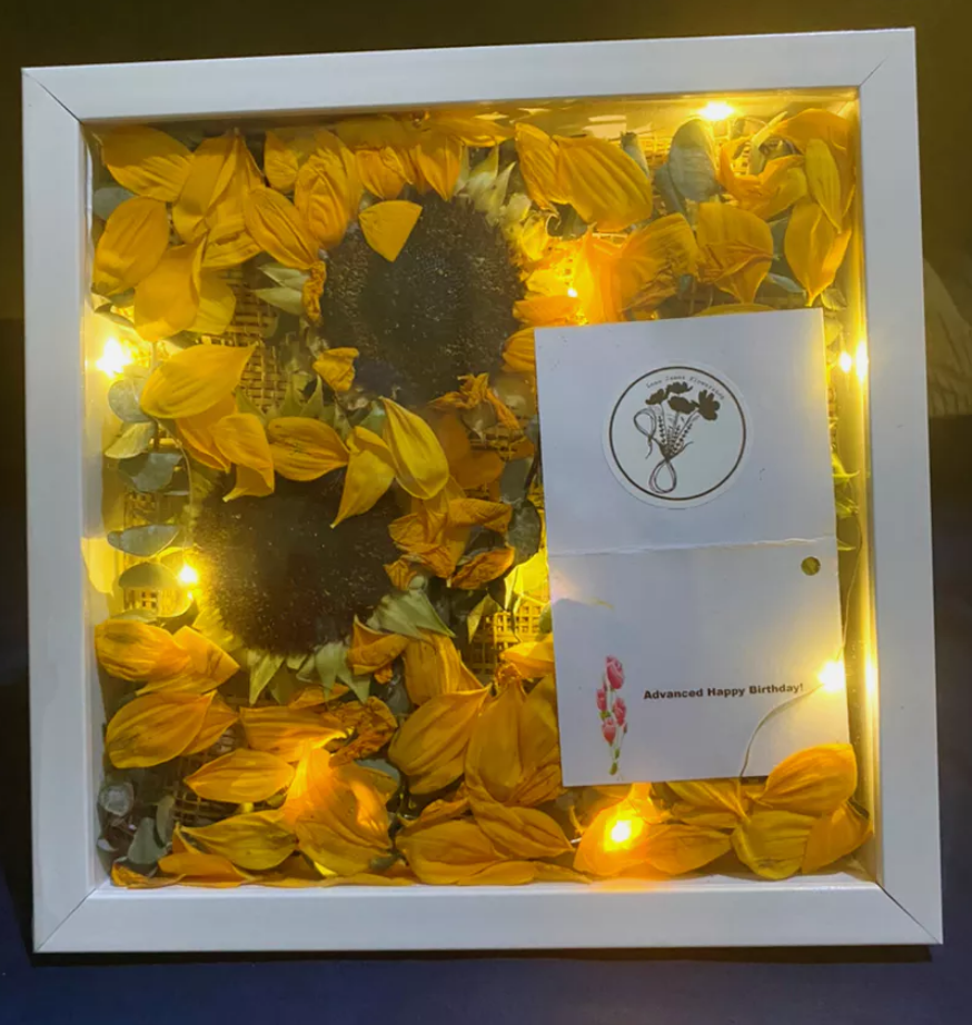 Shadowbox Frame + LED lights