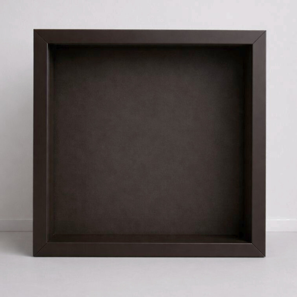 All Black Edition Shadowbox Frame