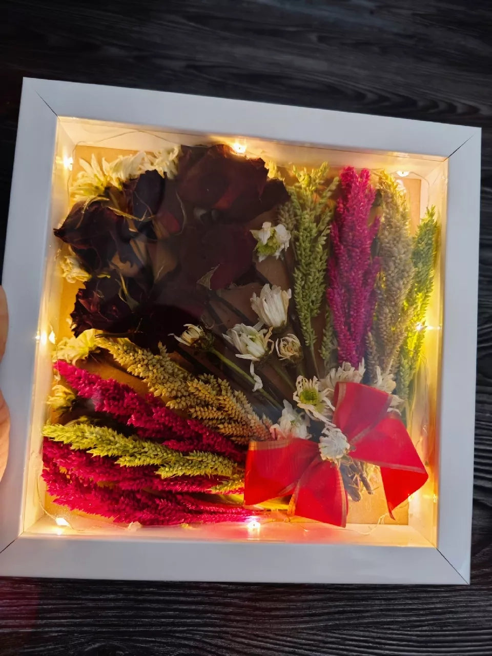 Shadowbox Frame + LED lights