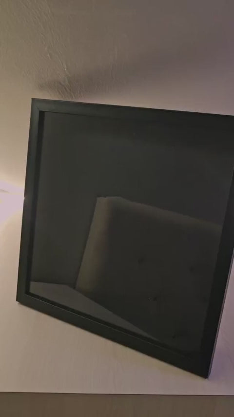 All Black Edition Shadowbox Frame
